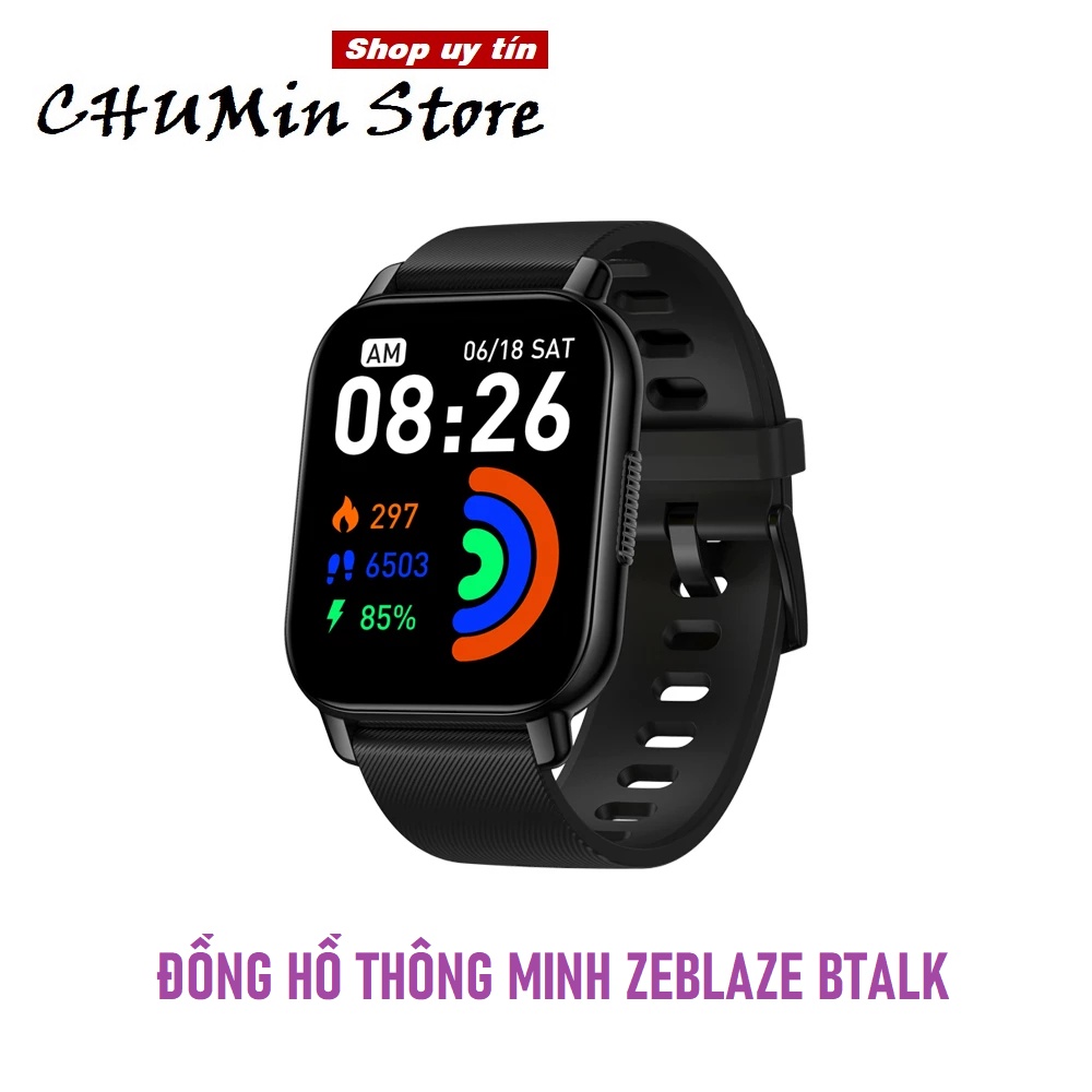 Đồng hồ thông minh Zeblaze Btalk - Màn hình 1.86 inch, nghe gọi.