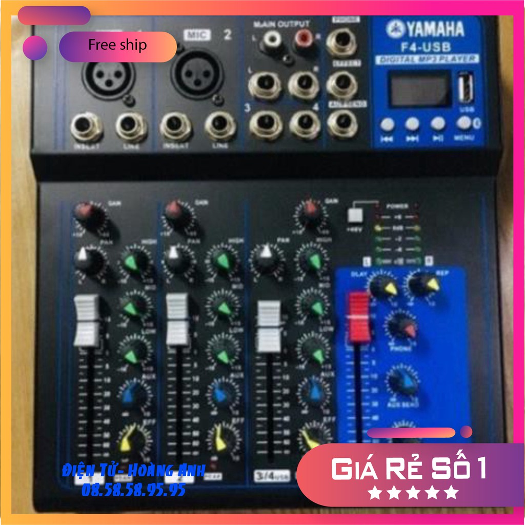 [Mã ELHACE giảm 4% đơn 300K] MIXER F4 YAMAHA USB