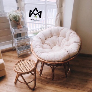 Ghế mây tròn papasan
