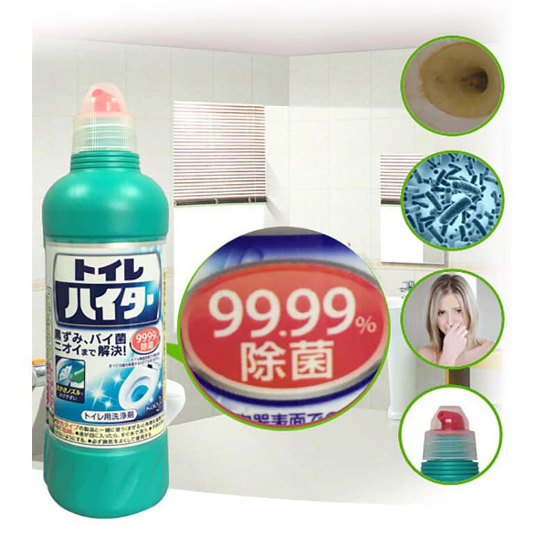 Nước Tẩy Rữa Nhà Vệ Sinh Siêu Sạch Thương Hiệu Nhật Bản Cao Cấp