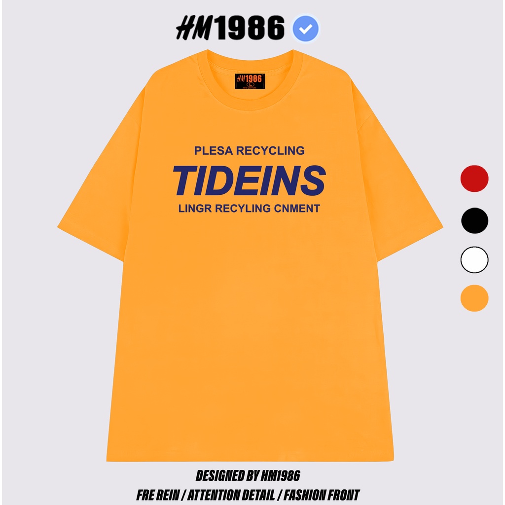 Áo thun tay lỡ form rộng unisex HM1986 3159