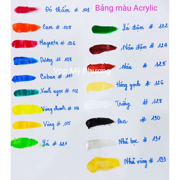 [Mã LIFEBOOK2 giảm 10% đơn 0Đ] Màu Acrylic 20ml Renaissance ( Thái Lan)