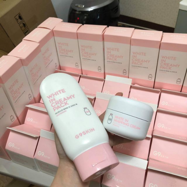 Ủ trắng da từ sữa G9SKIN