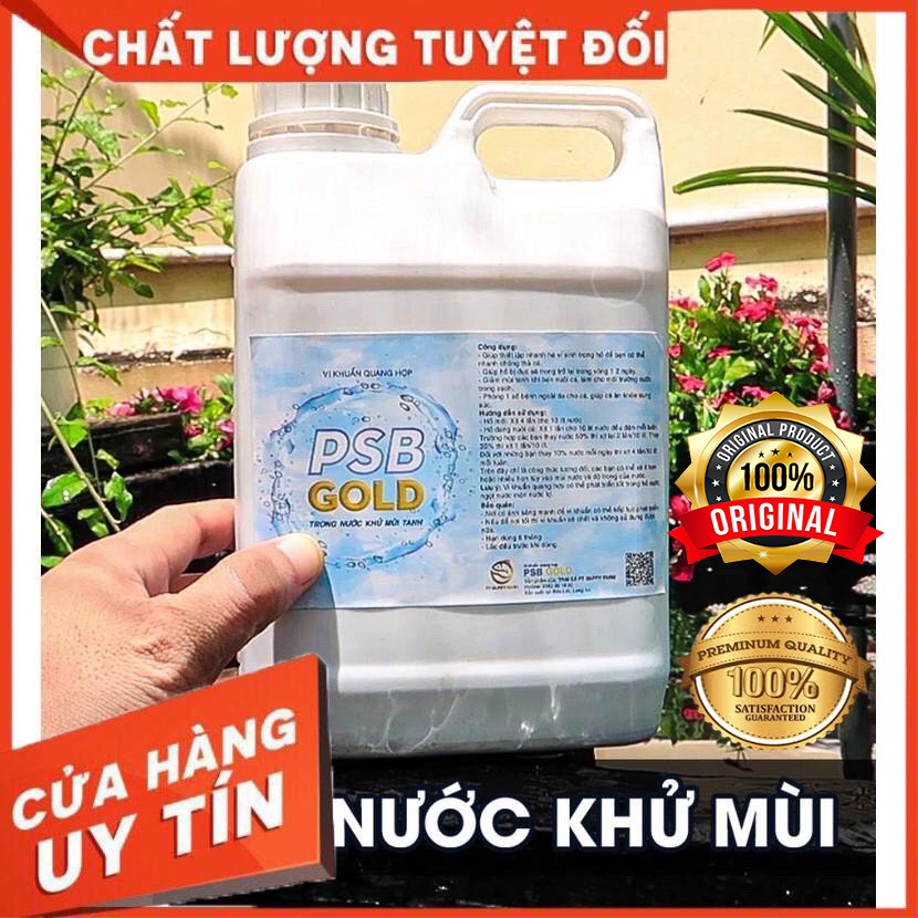 [FreeShip–Sale khô máu]Vi khuẩn quang hợp PSB GOLD -Làm trong nước khử mùi tanh,chai lớn 2l