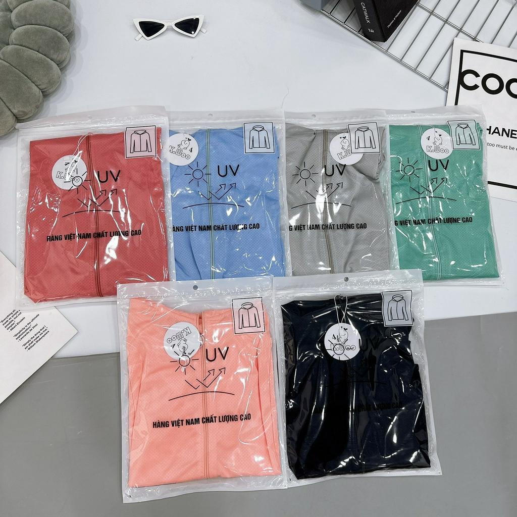 Áo Chống Nắng dáng ngắn Cho Bé trai và gái Từ 10-30kg