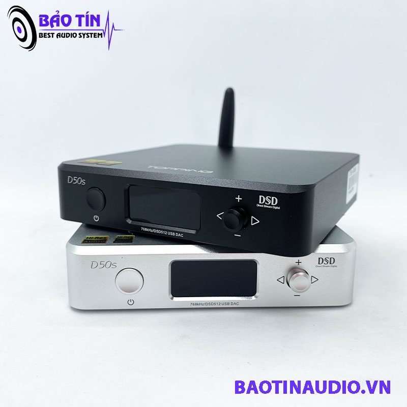 Dac Topping D50s Chính Hãng Tặng Kèm Dây Quang Audioquest Mĩ Và Nguồn 5V2A hỗ trợ bảo hành trọn đời