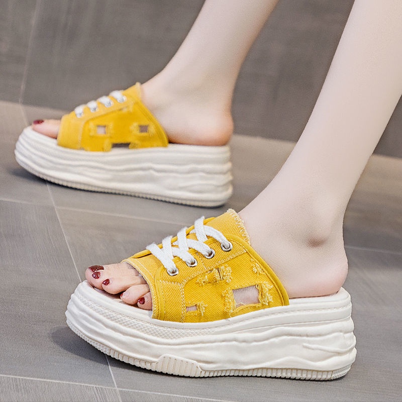 Dép Sandal Đế Xuồng Mềm Thời Trang Mùa Hè Dành Cho Nữ