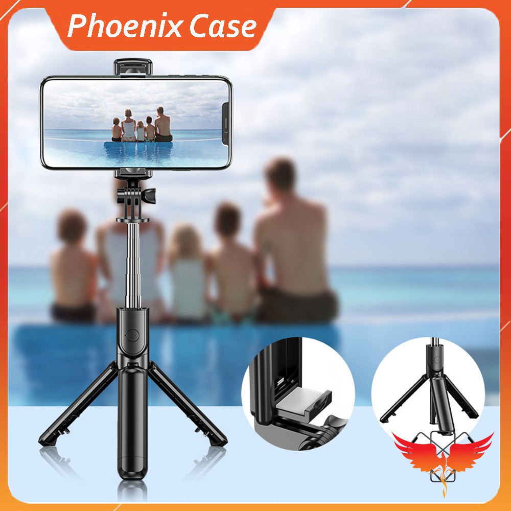 Gậy selfie stick Integrated Tripod S03 bluetooth - Gậy tự sướng,chụp hình, quay phim, livetream | BigBuy360 - bigbuy360.vn