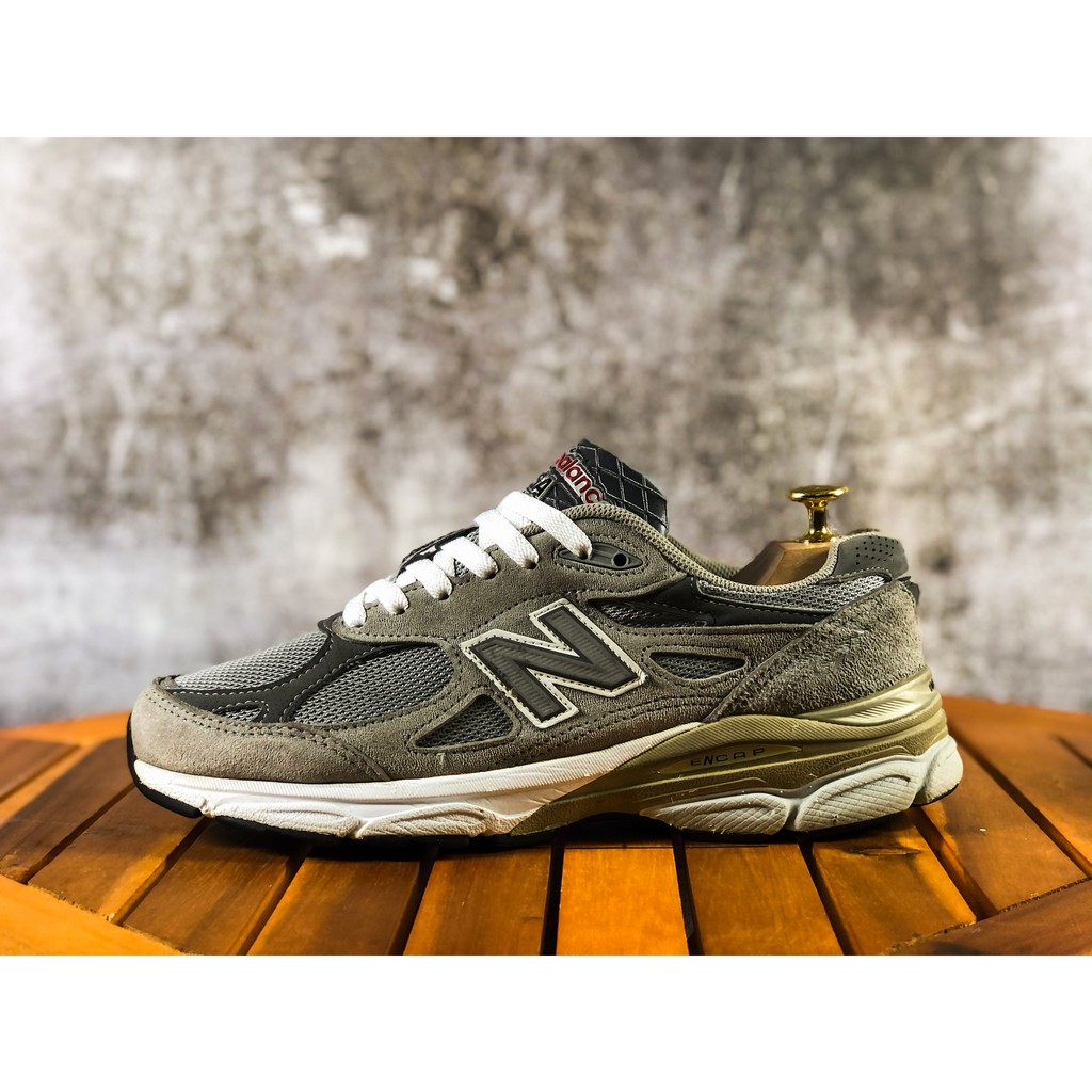 (Size 38) Giày Chạy Bộ Chính Hãng 2hand NEW BALANCE GREY ‣ *