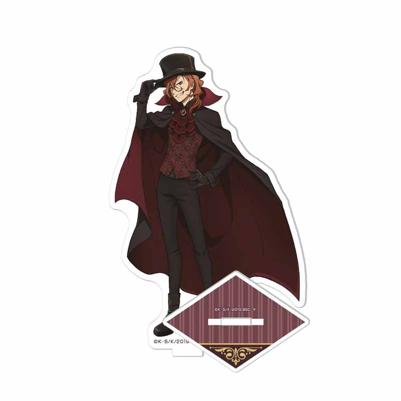 (QUÝ TỘC) Standee Bungou stray dogs Văn hào lưu lạc tượng acrylic anime mica chibi trang trí trưng bày mô hình