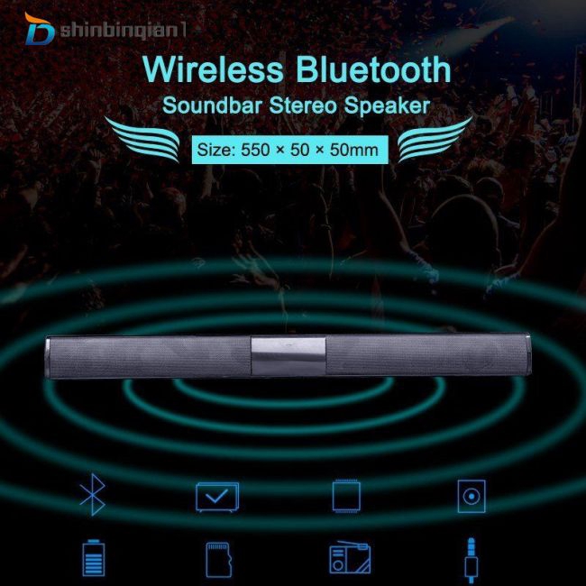 Thanh loa Bluetooth không dây dùng cho rạp chiếu phim TV tại nhà