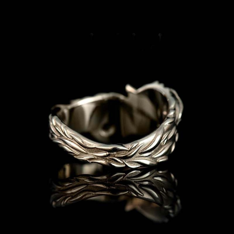 Nhẫn Đeo Tay Kim Loại Tạo Hình Chú Cáo Đính Đá Thời Trang Cho Nữ