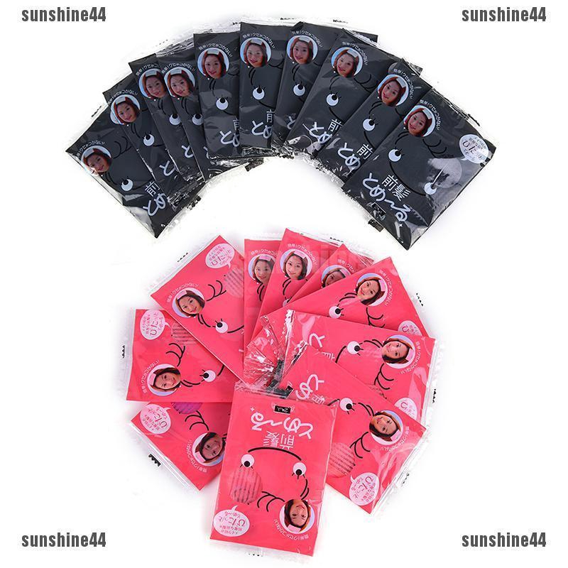 Bộ 10 Miếng Dán Tóc Mái Trước Trang Trí MQ3 sg