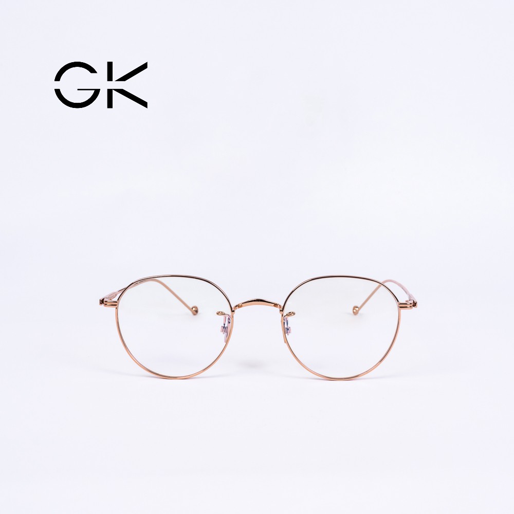 Gọng kính cận loạn titan cao cấp Unisex Jennie In The Mood fullbox (GM-69) GLASSES'S KINGDOM bảo hành 6 tháng