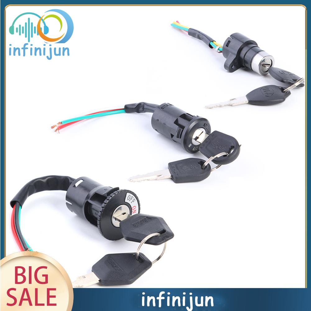 Ổ Khóa Khởi Động Kèm Chìa Khóa Cho Xe Đạp Điện