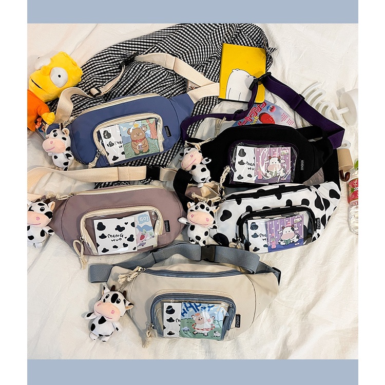 Túi Đeo Chéo Ngực Thiết Kế Dễ Thương Thời Trang Cho Nữ