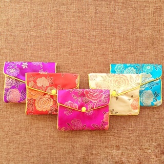 🔥 SỈ SIÊU RẺ 🔥 Ví lụa/ túi lụa có khuy bấm hàng đẹp - PH891