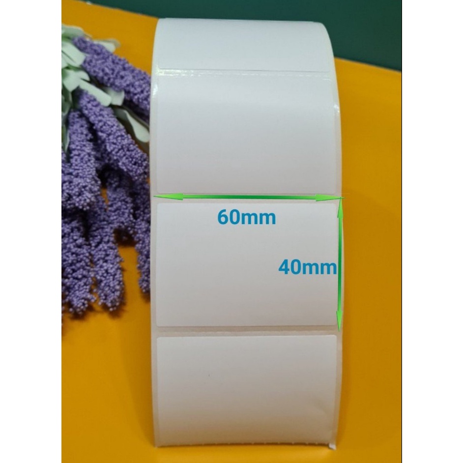 COMBO 10 CUỘN TEM CÂN ĐIỆN TỬ , TEM DÁN NHÃN, IN VẬN ĐƠN KT 60x40