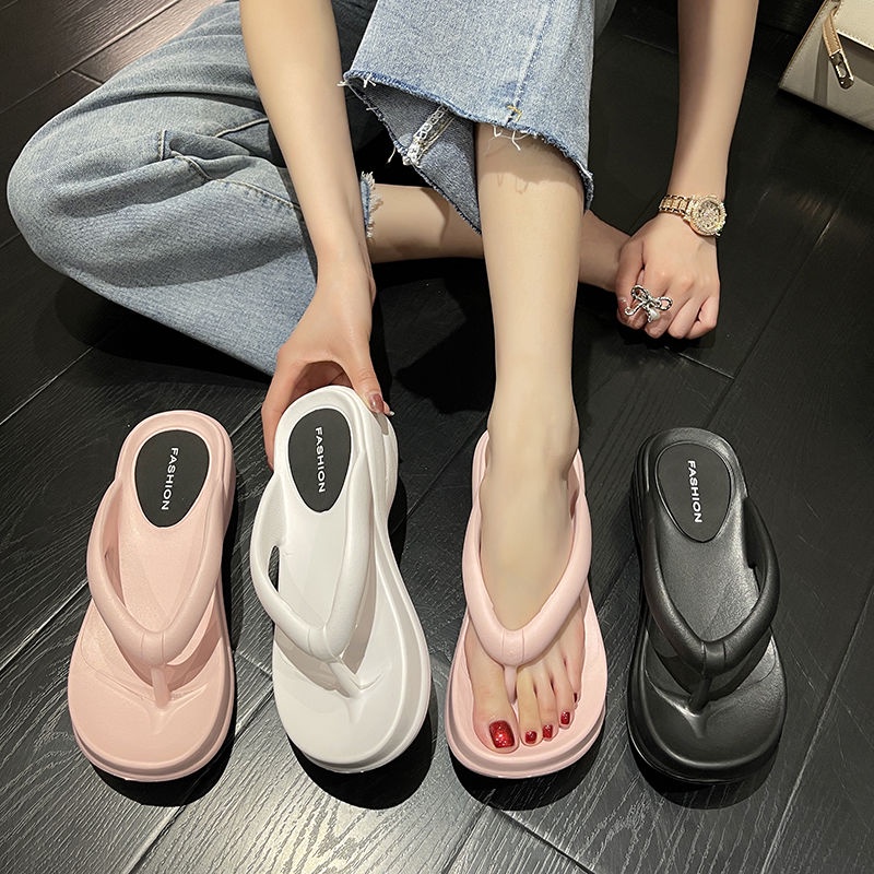 Dép xỏ ngón đế dày thời trang mùa hè