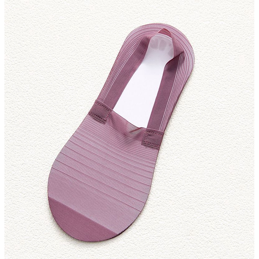 Vớ cổ thấp siêu mỏng xuyên thấu chống trượt thoải mái cho nữ