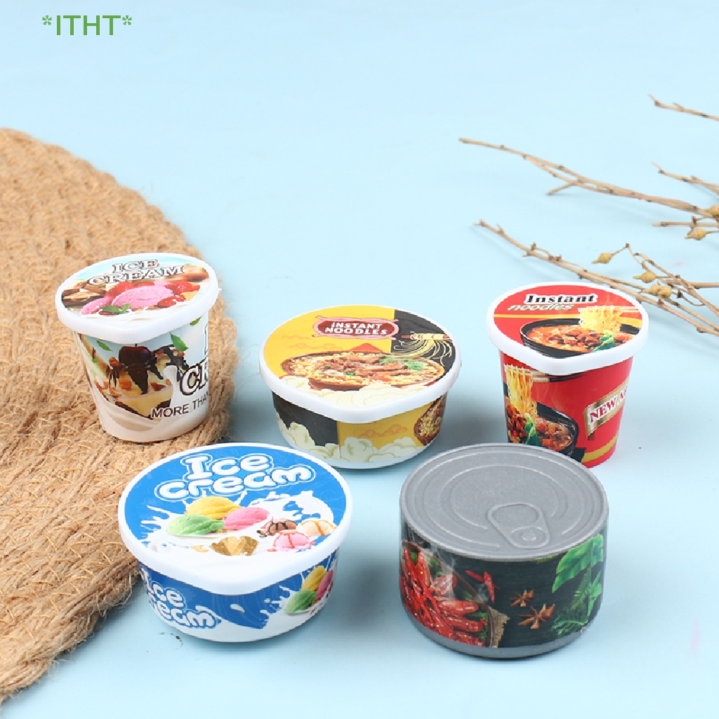 Mô Hình Kem Tôm Hùm Mini Trang Trí Nhà Búp Bê Tỉ Lệ 1: 6 Mới