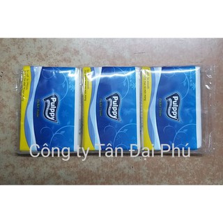 Combo 5 bịch khăn giấy bỏ túi Pulppy ( 1 bịch 6 gói ví)
