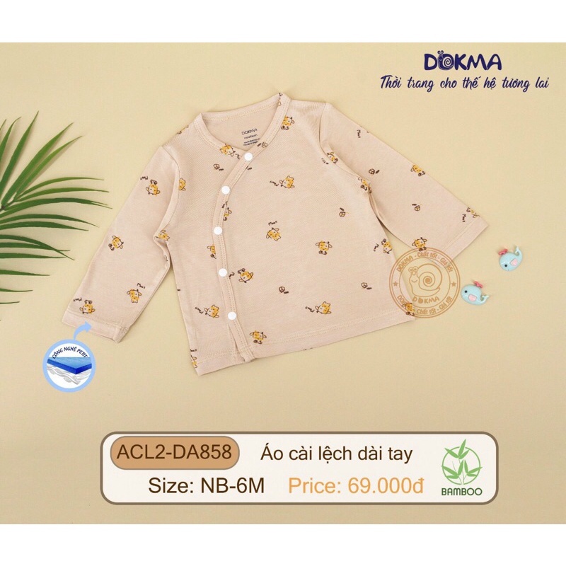 Áo dài Dokma petit mát