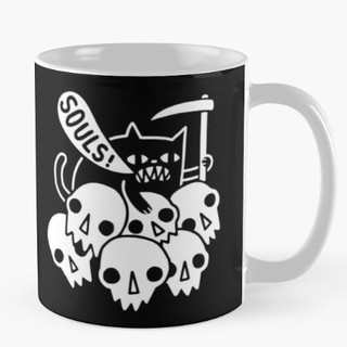 Cốc sứ Cat Got Your Soul? Mug