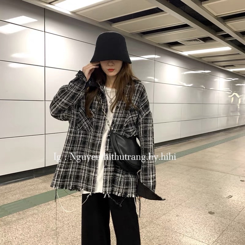 Áo sơ Mi dạ đay dặn nặng tay😍 Kèm ảnh của shop