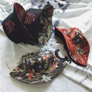 Mũ bucket hai mặt ulzzang