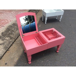 BÀN TRANG ĐIỂM MINI BẰNG GỖ CAO CẤP