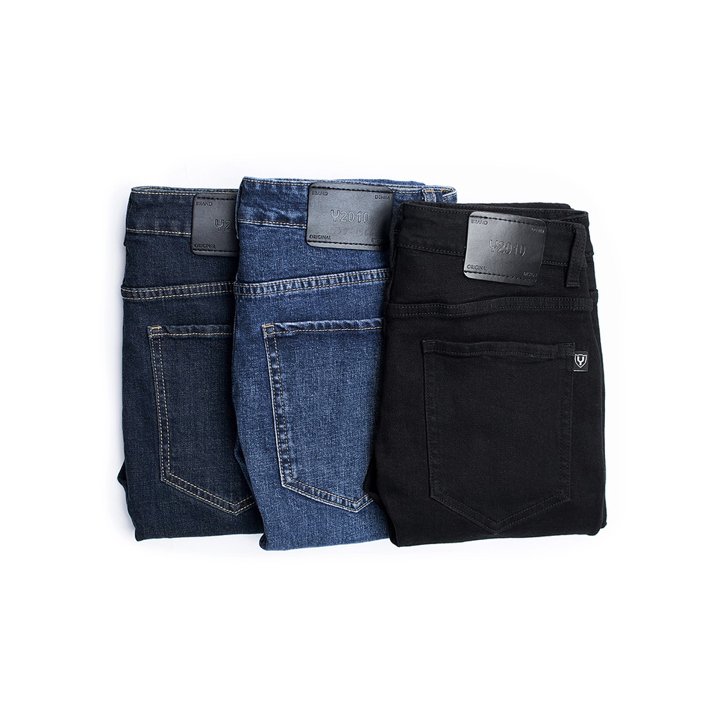 Quần Dài Jean Nam Slimfit Đơn Giản Y2010 B39 19662 |YaMe|
