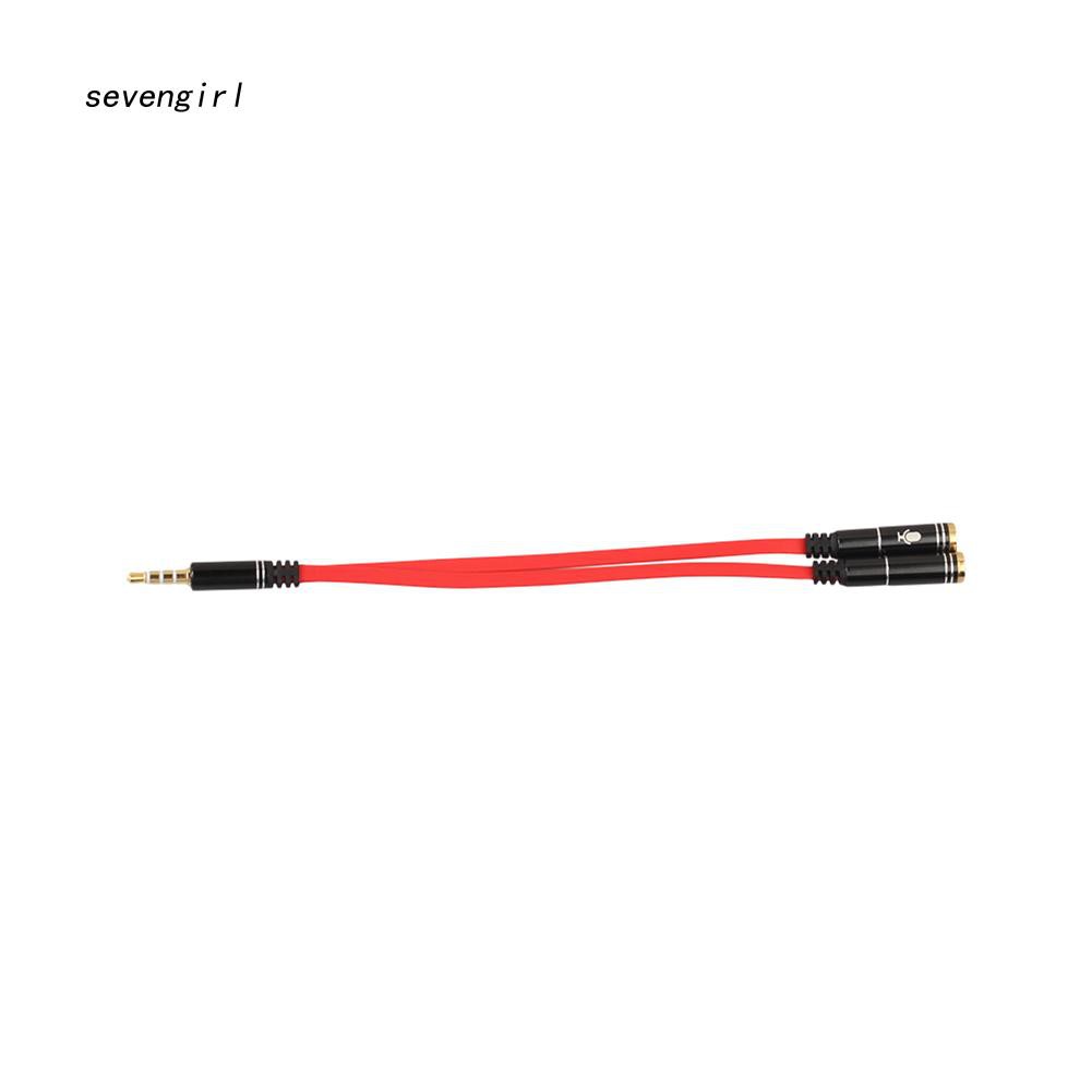 Cáp chia 2 cổng cắm tai nghe giắc 3.5mm tiện dụng