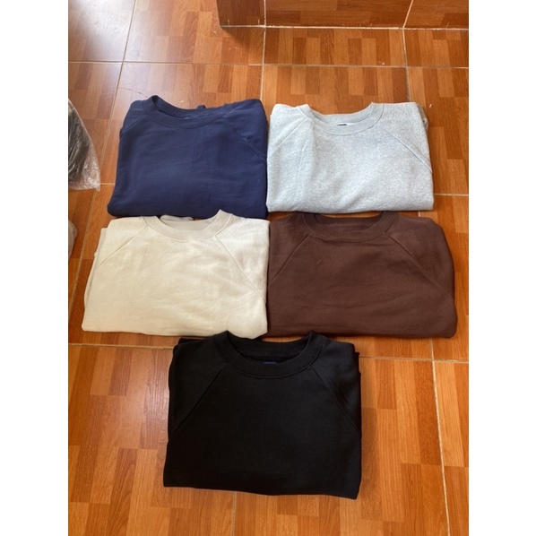 Áo Sweater GAP Nỉ Form Rộng Chính Hãng