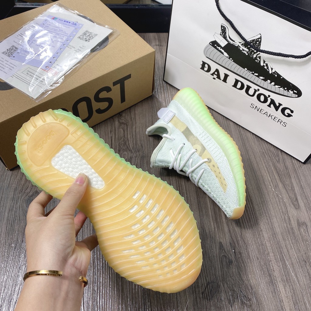 Yzi 350 hyper V2 hyper giày v2 350 hyper giày thể thao v2 xanh ngọc giày tăng chiều cao nam nữ v2 xám cam v2 ngựa vằn | BigBuy360 - bigbuy360.vn