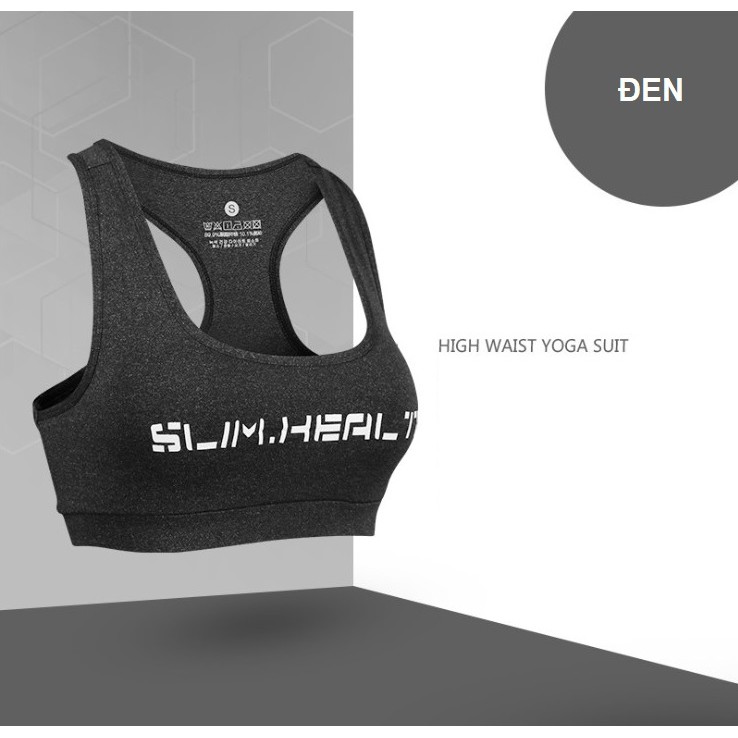 Áo bra tập gym nữ tập Yoga 💖 𝑭𝑹𝑬𝑬𝑺𝑯𝑰𝑷 💖 áo bra thể thao mặc tôn dáng nâng ngực vải cao cấp