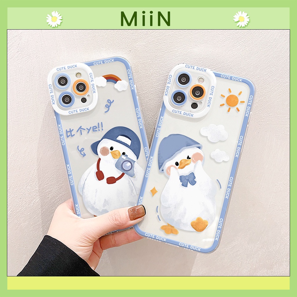 Ốp lưng iphone Little Duck bóng 6plus/6s/6splus7plus8plus/x/xr/xs/11/12/13/pro/max/plus/promax/Shin/Case/Miin/Shop/awifi