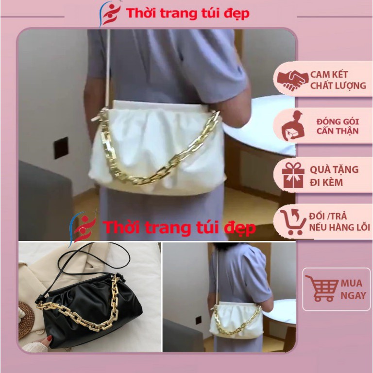 Túi Đeo Chéo Nữ Cực Chất Da Cao Cấp Phong Cách Hàn Quốc Thời Trang Sinh Viên _TDC060