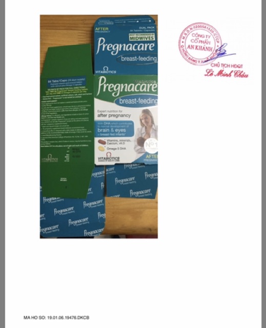 Combo lợi sữa vitamin bú Pregnacare breastfeeding và cỏ cà ri Fenugreek