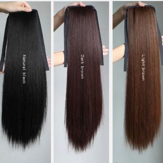 Tóc giả cột thẳng dài đẹp xuất sắc