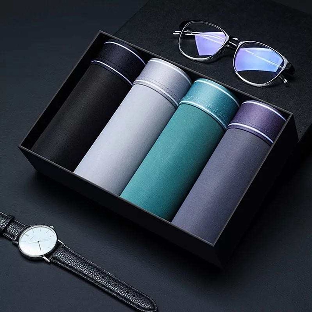 Quần Sip XSpazio Hộp 4 Trong Một Hộp Set Đồ Lót Nam Làm Mát 2021