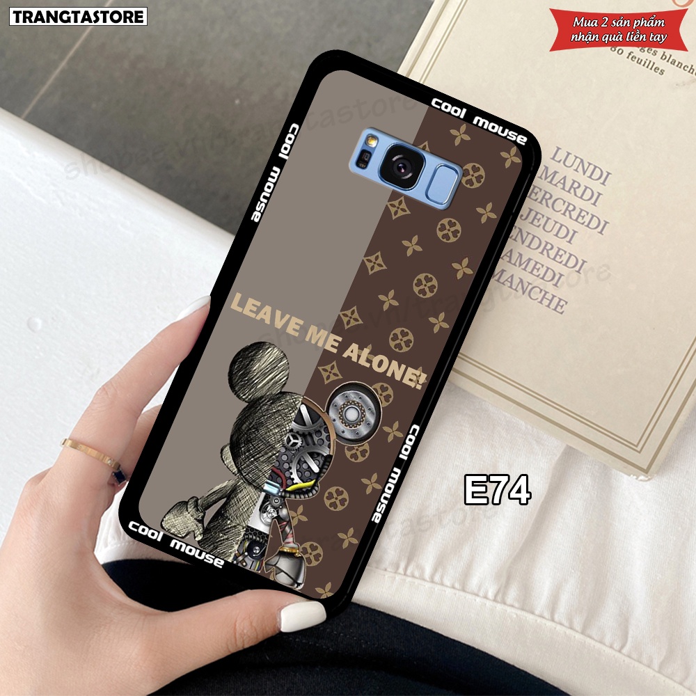 Ốp lưng Samsung S8 / S8 Plus / S8+ in hình gấu Bearbrick,Metal Style,Doremon siêu dễ thương chất lượng