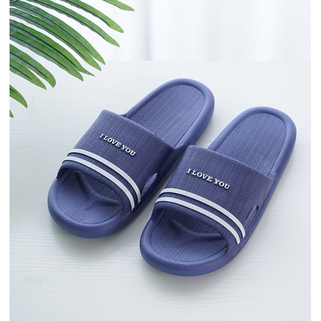 Dép lê đi trong nhà, nhà tắm, văn phòng cho nam - nữ bằng nhựa dẻo siêu bền, êm chân, chống trơn