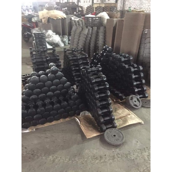 TẠ TAY 4KG ĐÚC GANG