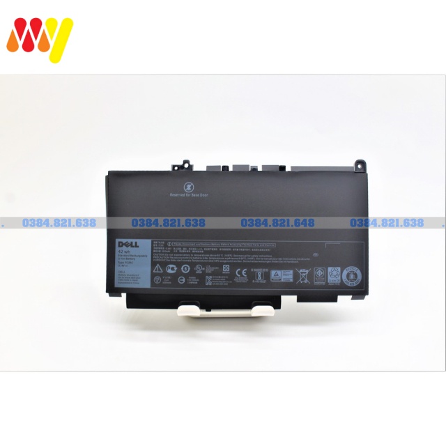 ZIN 42Wh - Pin Dell E7270 E7470 21X15 021X15 451-BBWR KNM09 V6VMN New 100%. Bảo hành 6 tháng đổi mới