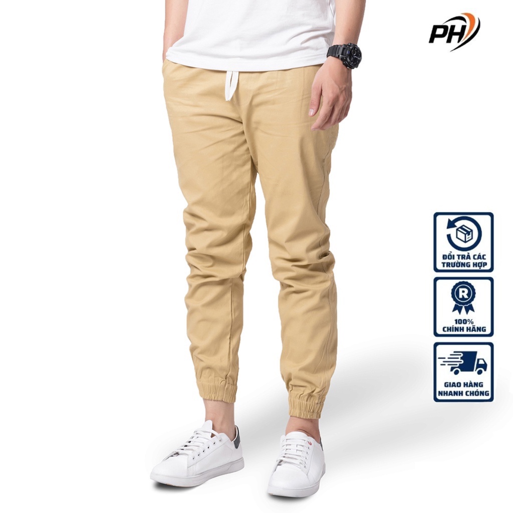 Quần jogger nam kaki phong cách năng động trẻ trung-PHSHOP204