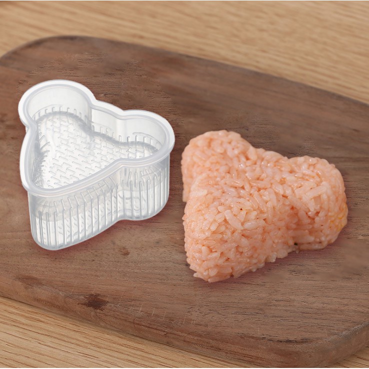 Khuôn cơm cho bé ép tạo hình bento tam giác nhiều hình dáng ngộ nghĩnh đáng yêu dochoigo.vn