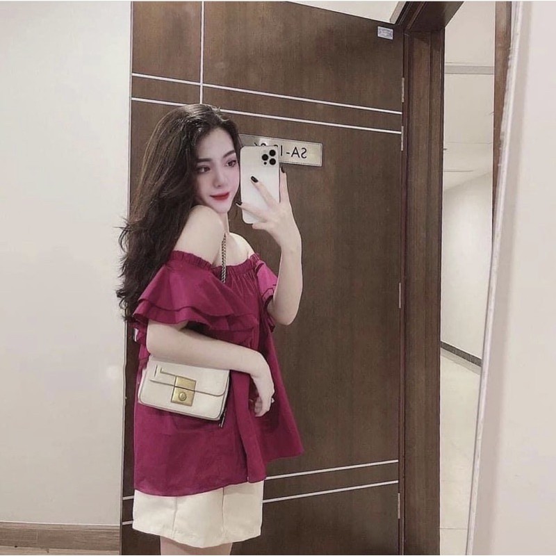 SÉT TRỄ VAI KÈM QUẦN HOT HIT