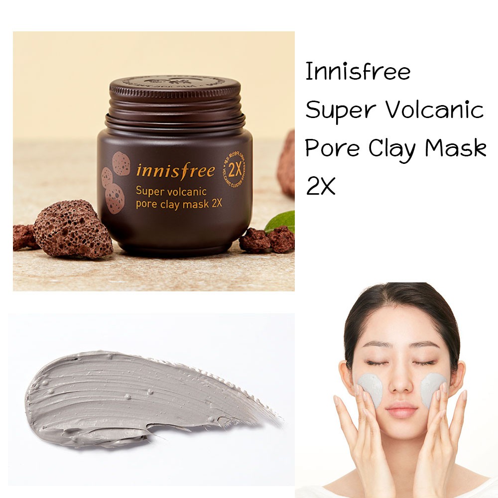 Mặt nạ đất sét super volcanic mask 2x | Thế Giới Skin Care