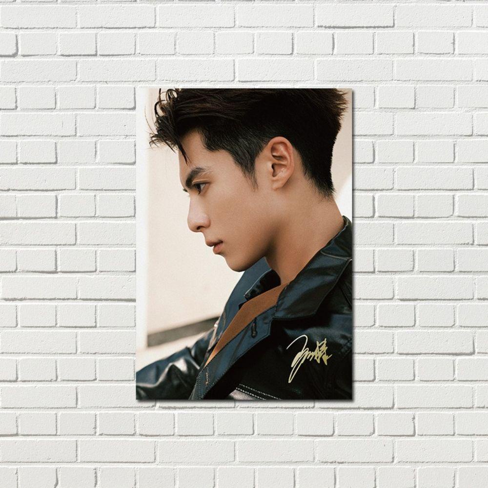 Set 8 Tấm Poster Dán Tường 420 * 285mm Hình Wang Hedi